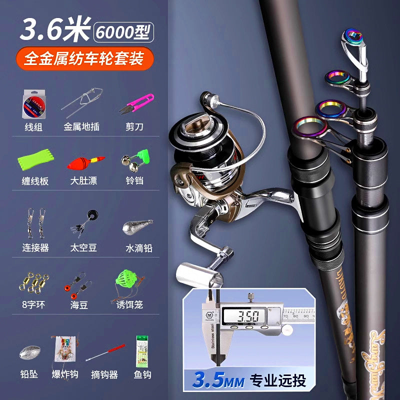 Carbon Casting Rod, Ultra-Hard Action, 3.6–5.4 m (12–18 ft) – option photo