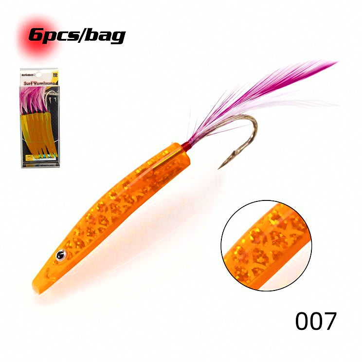 Feathered Spoon Trolling Lure, Single Hook, 1.3–4.8 g – option photo