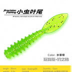 Mini Soft Plastic Worms 3–4 cm (1.2–1.6 in) with Hooks & Sinkers – option photo