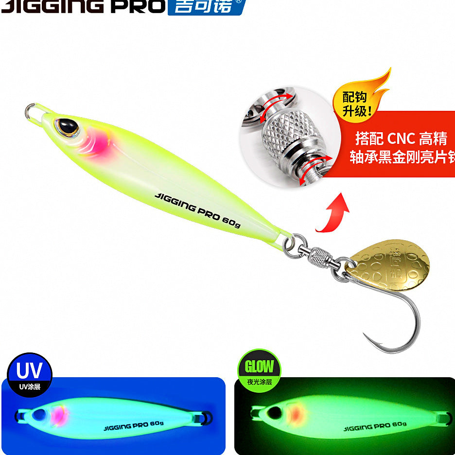 Glow Casting Metal Jig, 28–80 g (1.0–2.8 oz) – option photo