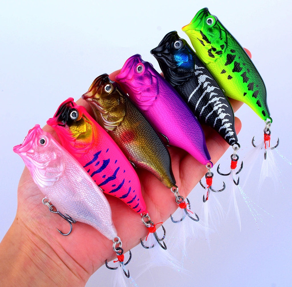Popper Hard Bait Lure, Realistic Baitfish Style – option photo