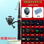 Telescopic Travel Fishing Rod, 1.5–2.7 m (4.9–8.9 ft) – option photo