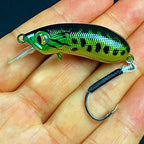 Fat Minnow Hard Bait Lure, Single or Treble Hook – option photo