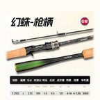 2-Piece Carbon Lure Rod, UL/L/ML, 1.5–2.4 m (4.9–7.9 ft) – option photo