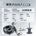DC Round Baitcasting Reel, 7.2:1 Gear Ratio, 6 Bearings – option photo