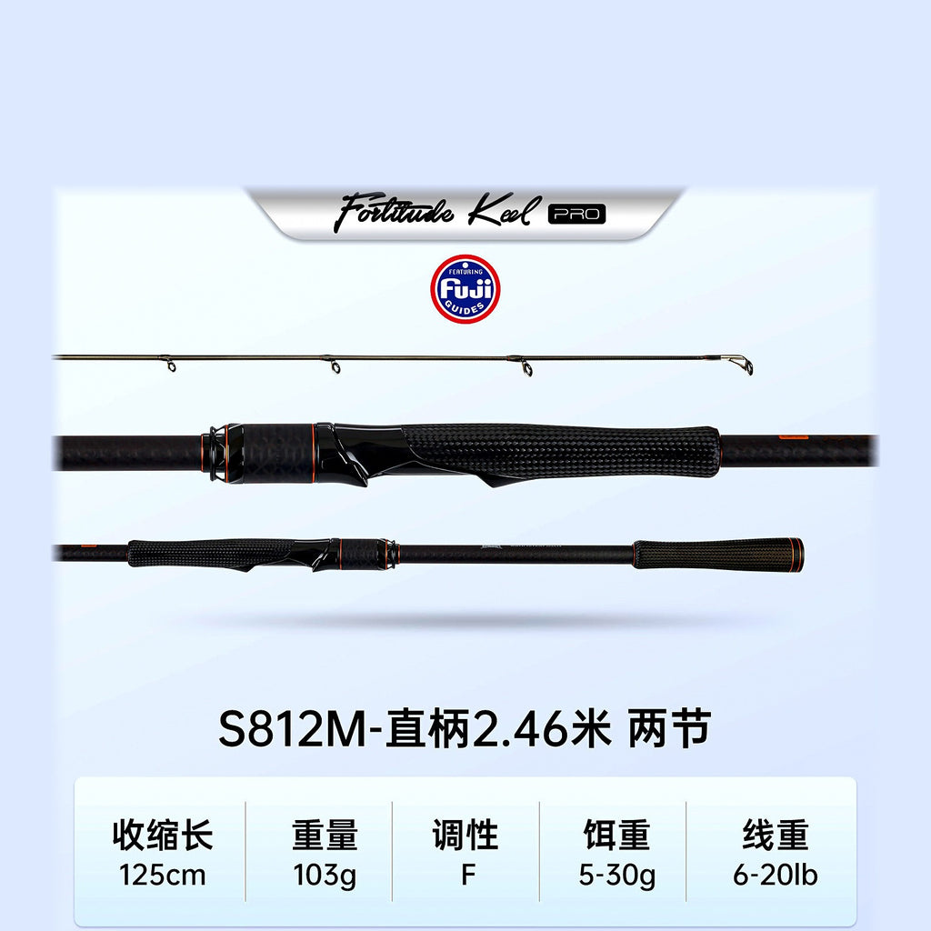 Carbon Long Casting Lure Rod, 7 ft 5 in–11 ft 10 in – option photo