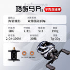 P1 Gen 2 Round Baitcasting Reel, 7.3:1, Metal Spool – option photo