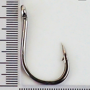 Iseni Ringed Single Hooks, Barbed, Sizes 10–22 – option photo
