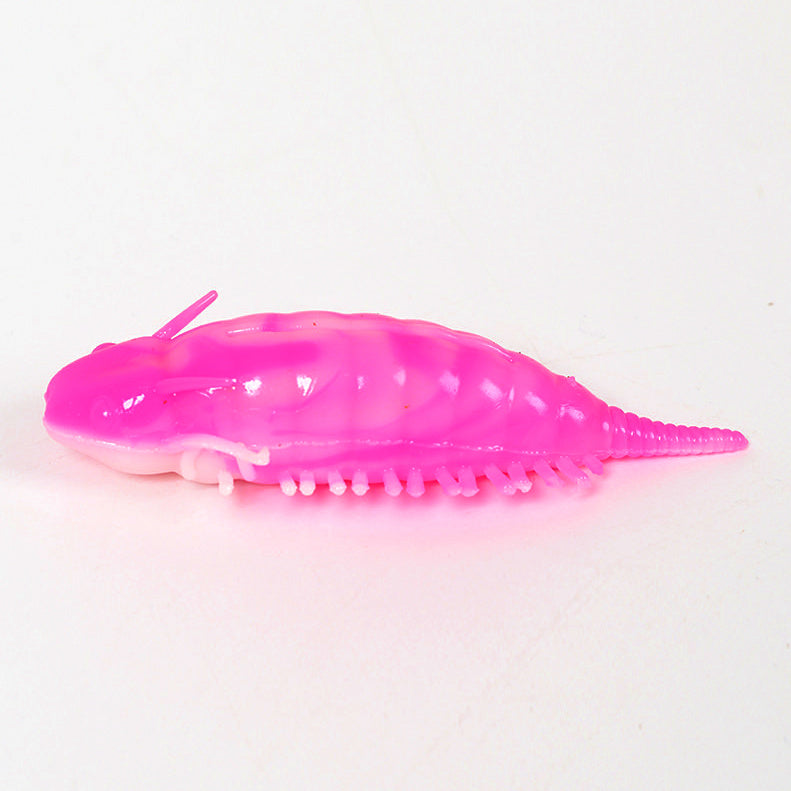 Caterpillar Soft Bait Set, 9 cm 15 g (0.5 oz), 5 Pack + Hooks – option photo