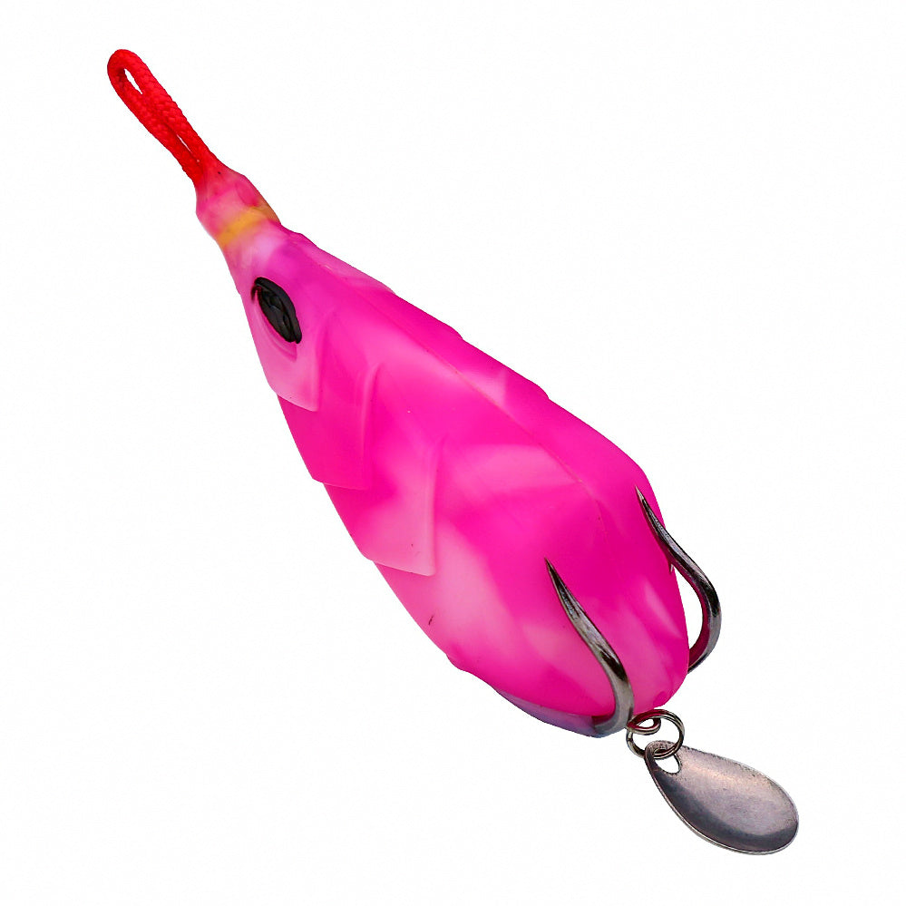 Weedless Topwater Frog Lure, Upturned Hook, Resin – option photo