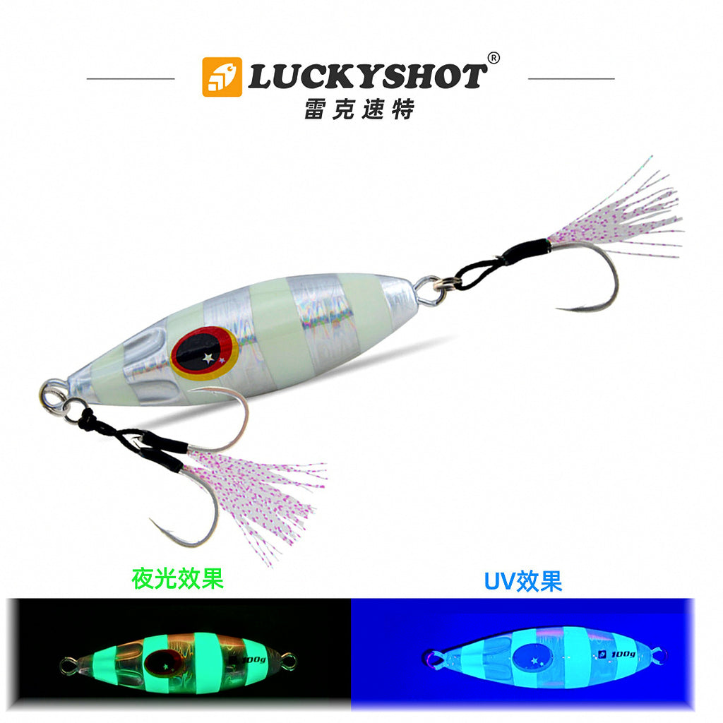 Slow Pitch Jig, 30–120 g (1.1–4.2 oz), Glow & Laser – option photo