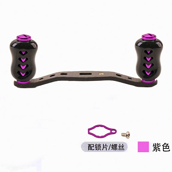Forged Carbon Fiber Baitcasting Reel Handle, Left or Right – option photo