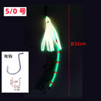 Tenya Cutlassfish Rig with Double Hooks, 80–150 g (2.8–5.3 oz) – option photo