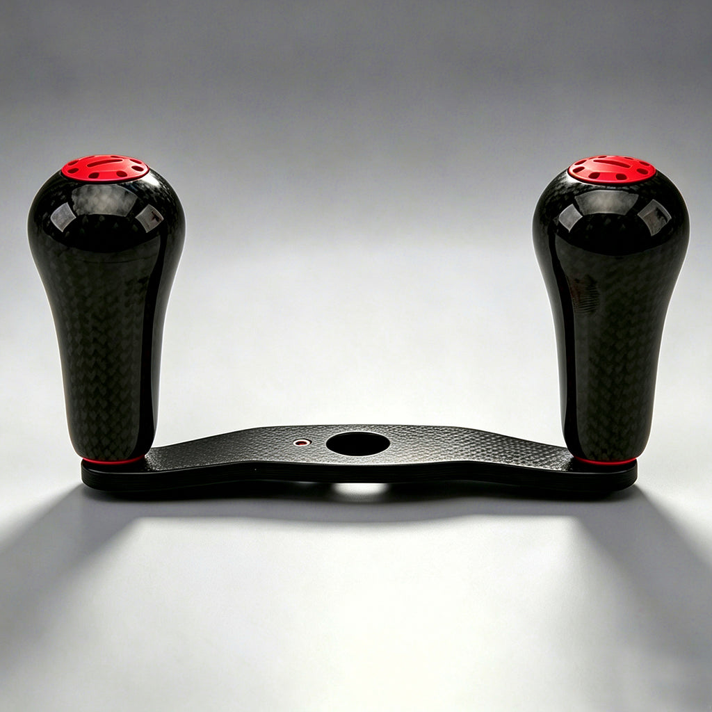 Carbon Fiber Baitcasting Reel Handle, 110 / 120 mm – option photo