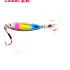 Casting Metal Jig, Feather Hook Option, 7–30 g (0.25–1.06 oz) – option photo