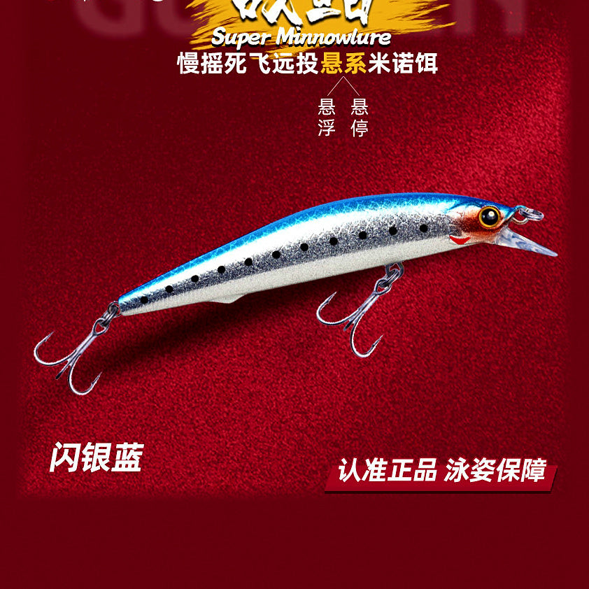 Floating & Suspending Minnow Lure, 7–10.5 cm (2.8–4.1 in) – option photo