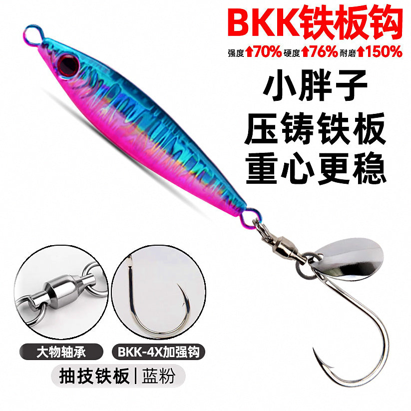 Die-Cast Metal Jig with Spinner Hook, 30–100 g (1.1–3.5 oz) – option photo
