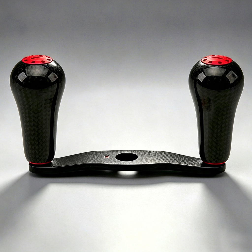 Carbon Fiber Baitcasting Reel Handle, 110 / 120 mm – option photo