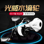 Teardrop Baitcasting Reel, 8 Bearings, Metal Spool – option photo