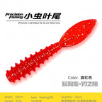 Mini Soft Plastic Worms 3–4 cm (1.2–1.6 in) with Hooks & Sinkers – option photo