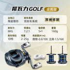 DC Round Baitcasting Reel, 7.2:1 Gear Ratio, 6 Bearings – option photo