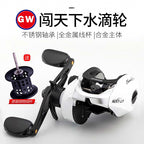 Teardrop Baitcasting Reel, 8 Bearings, Metal Spool – option photo