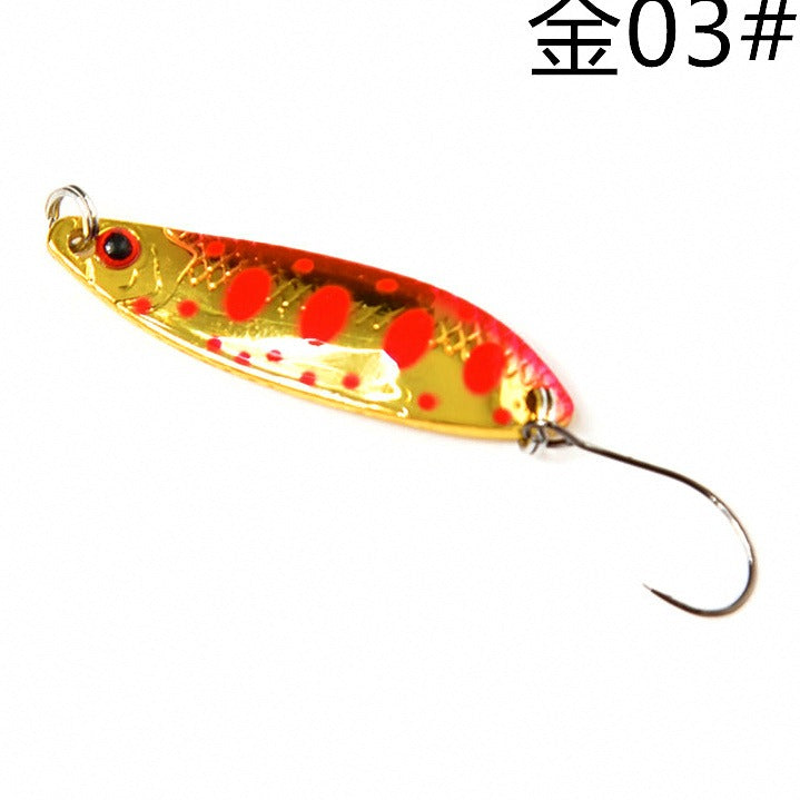 Copper Spoon Lure, Willow Leaf, 2.5–5 g (0.09–0.18 oz) – option photo