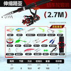 Telescopic Rod and Reel Combo, 1.6–2.7 m (5.2–8.9 ft) – option photo