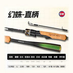 2-Piece Carbon Lure Rod, UL/L/ML, 1.5–2.4 m (4.9–7.9 ft) – option photo