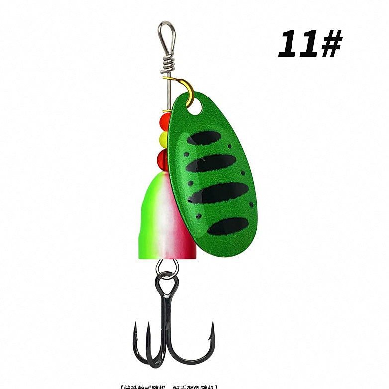 Spinner Spoon Lure with Treble Hook, 5–12 g (0.18–0.42 oz) – option photo