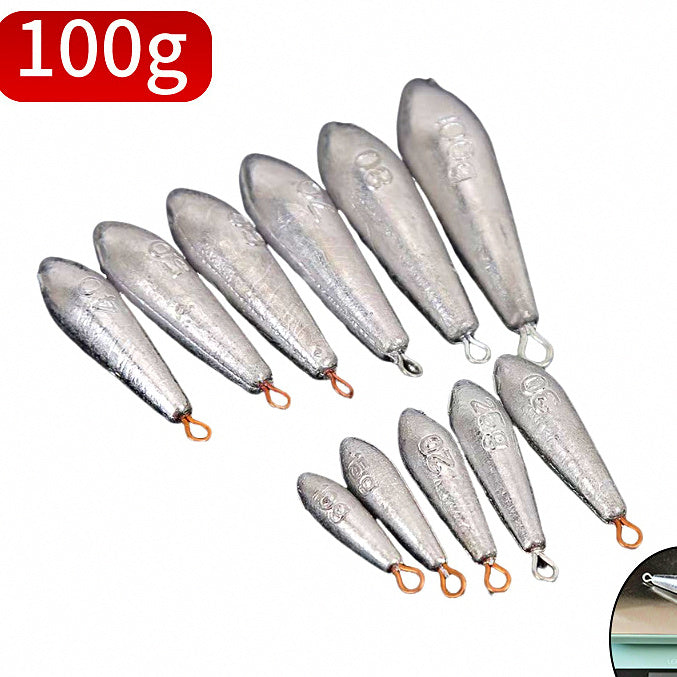 Lead Teardrop Sinker with Eyelet, 10–200 g (0.35–7 oz) – option photo
