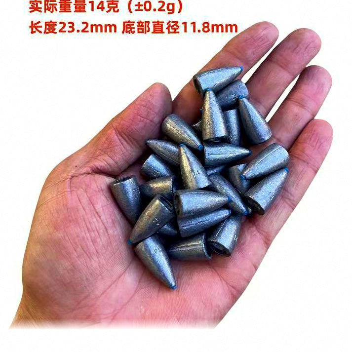 Lead Bullet Weight Texas Rig Sinker, 2–30 g (0.07–1.06 oz) – option photo