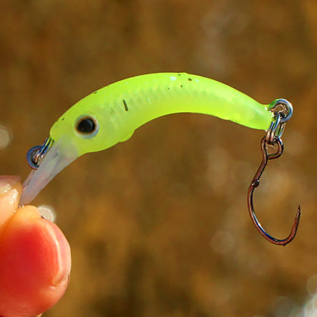 Micro Minnow Hard Bait, 30 mm / 1.2 g (0.04 oz), Single Hook – option photo