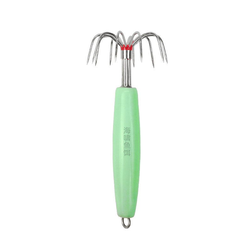Glow Barbless Squid Jig Umbrella Hook, 1.5–40 g (0.05–1.4 oz) – option photo