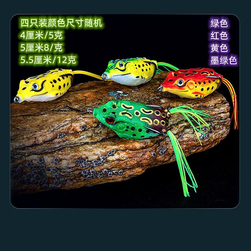 Frog Lure for Heavy Cover, 4–6.5 cm (1.6–2.6 in) – option photo