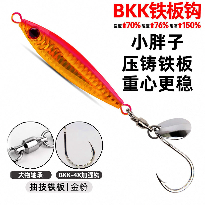 Die-Cast Metal Jig with Spinner Hook, 30–100 g (1.1–3.5 oz) – option photo