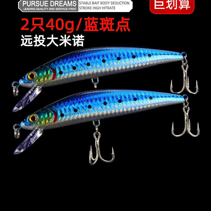 Sinking Minnow Lure, 40 g or 60 g (1.4 oz / 2.1 oz) – option photo
