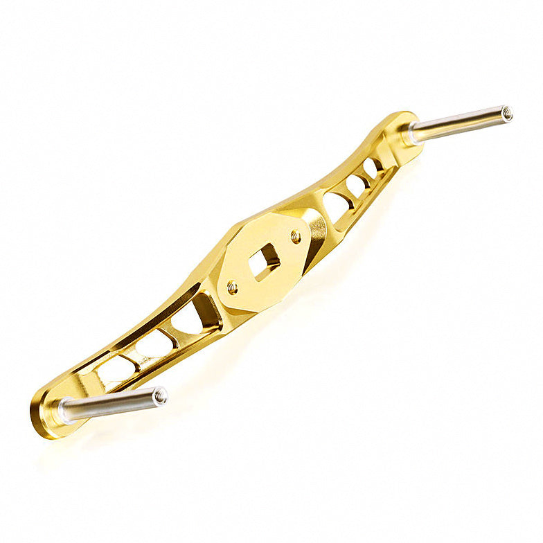 Baitcasting Reel Upgrade Handle, 130 mm Aluminum Double Arm – option photo