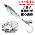 Die-Cast Metal Jig with Spinner Hook, 30–100 g (1.1–3.5 oz) – option photo