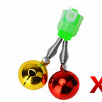 Rod Tip Bite Alarm Bells & Lights, Clip-On or Spiral – option photo