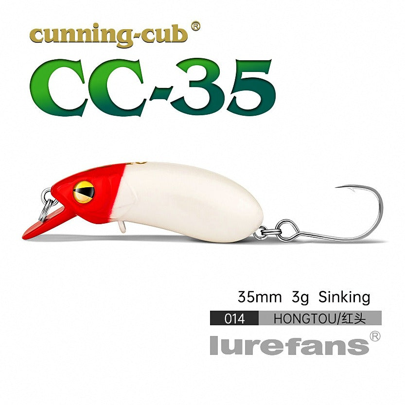 Mini Minnow Lure, Slow Sinking & Floating, 3–5 g (0.11–0.18 oz) – option photo