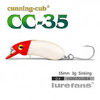 Mini Minnow Lure, Slow Sinking & Floating, 3–5 g (0.11–0.18 oz) – option photo