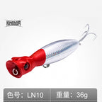 Floating Popper Topwater Lure, 9.5–36 g (0.34–1.27 oz) – option photo