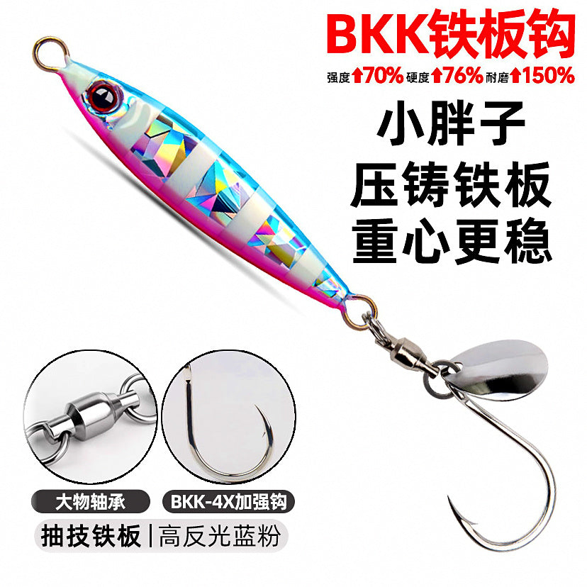 Die-Cast Metal Jig with Spinner Hook, 30–100 g (1.1–3.5 oz) – option photo
