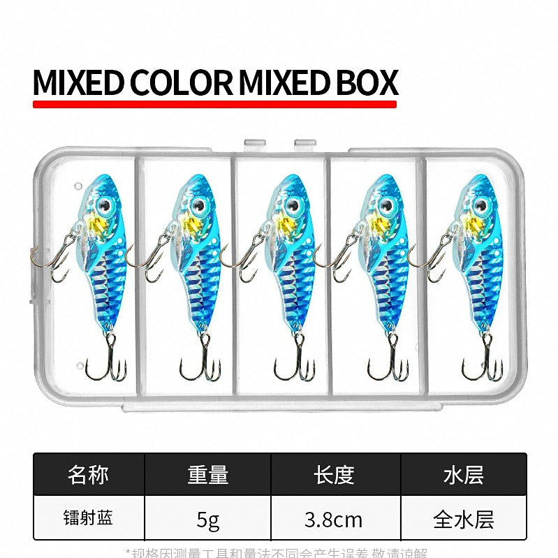 Metal VIB Blade Baits, 5–15 g (0.18–0.53 oz), Boxed Set – option photo