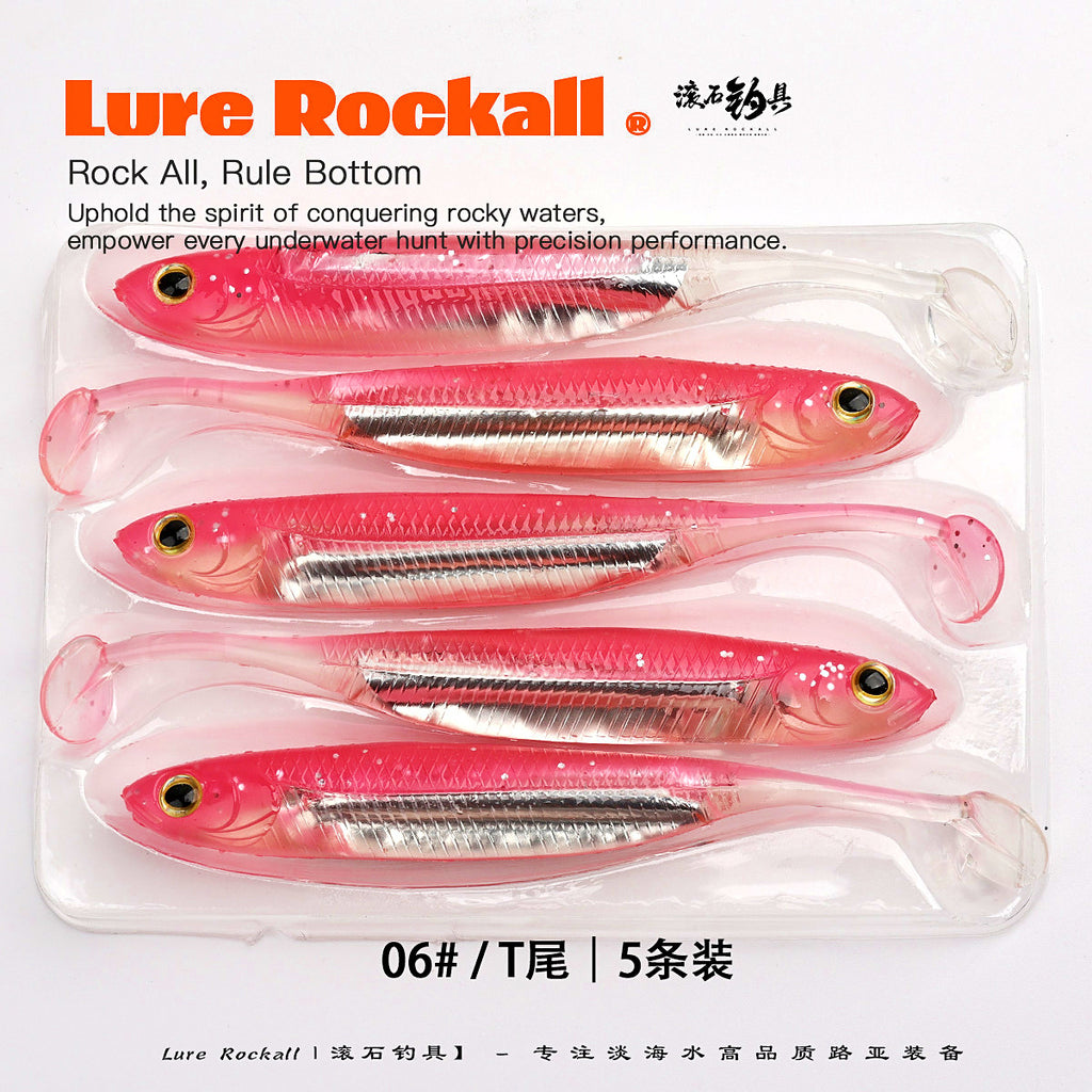 Soft Plastic Swimbaits, Fork & T-Tail, 10–12 cm (3.9–4.7 in) – option photo
