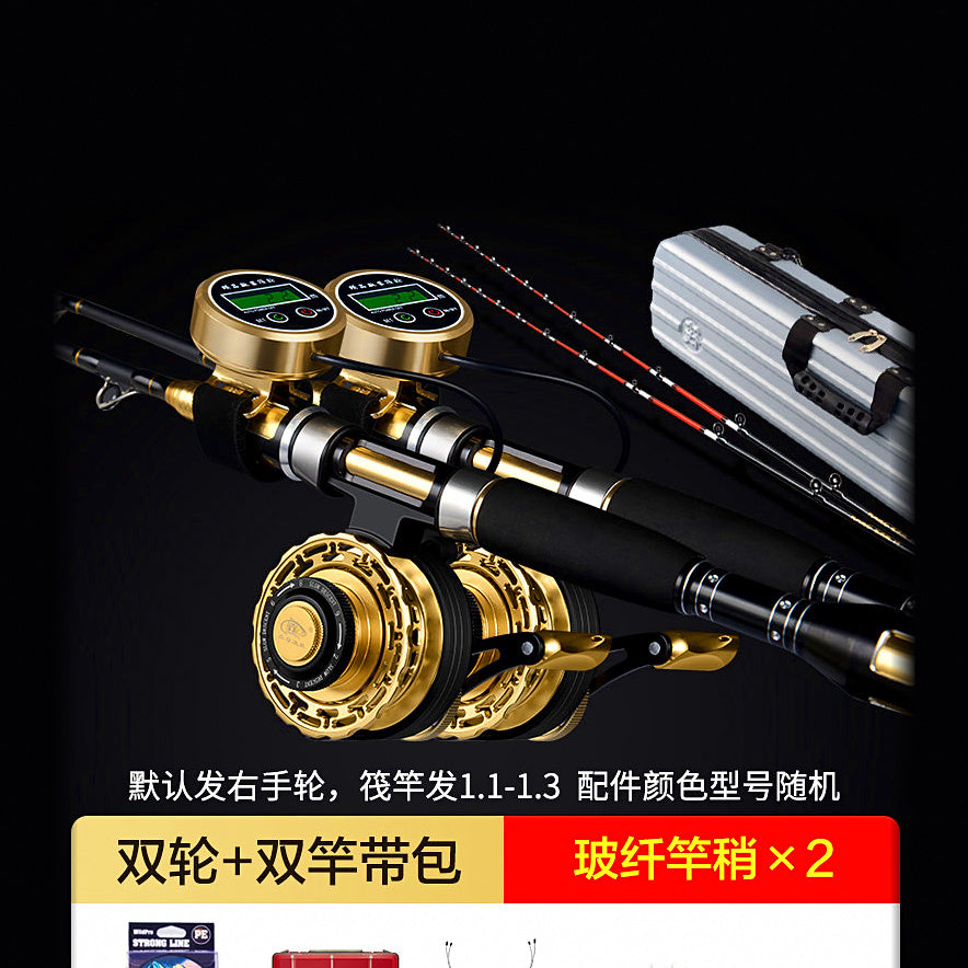Raft Rod & Digital Display Reel Combo, 2-Piece Carbon – option photo