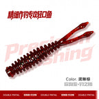 Mini Soft Plastic Worms 3–4 cm (1.2–1.6 in) with Hooks & Sinkers – option photo