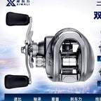DC Round Baitcasting Reel, 7.2:1 Gear Ratio, 6 Bearings – option photo