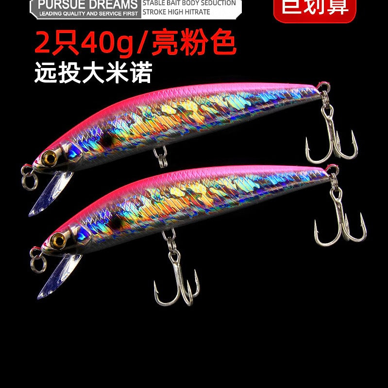 Sinking Minnow Lure, 40 g or 60 g (1.4 oz / 2.1 oz) – option photo